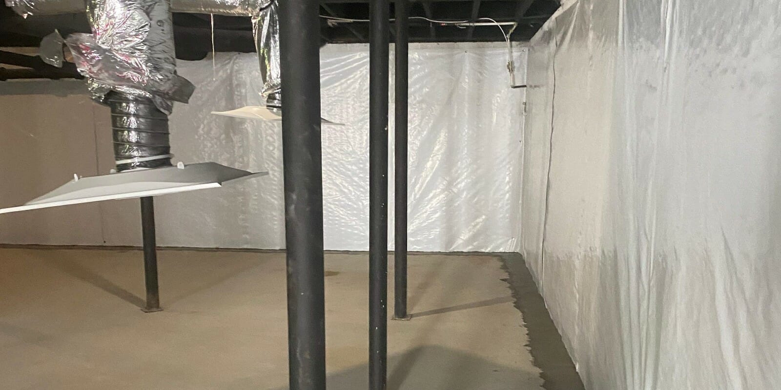 Basement waterproofing